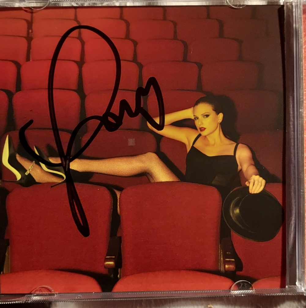Taylor Swift Signed CD #4